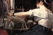 Diego Velazquez Details of The Tapestry-Weavers oil on canvas